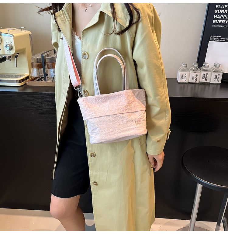 Square Oxford Cloth Shoulder Bag For Women, Stylish And Durable Design