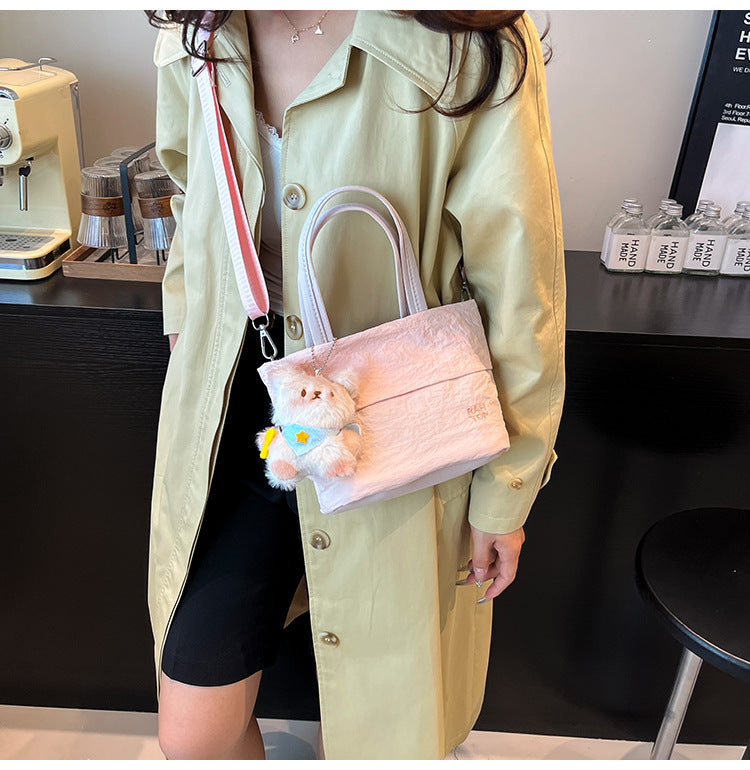 Square Oxford Cloth Shoulder Bag For Women, Stylish And Durable Design
