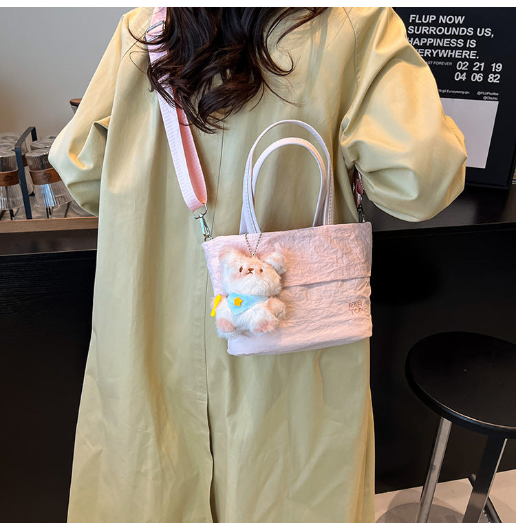 Square Oxford Cloth Shoulder Bag For Women, Stylish And Durable Design