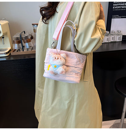 Square Oxford Cloth Shoulder Bag For Women, Stylish And Durable Design