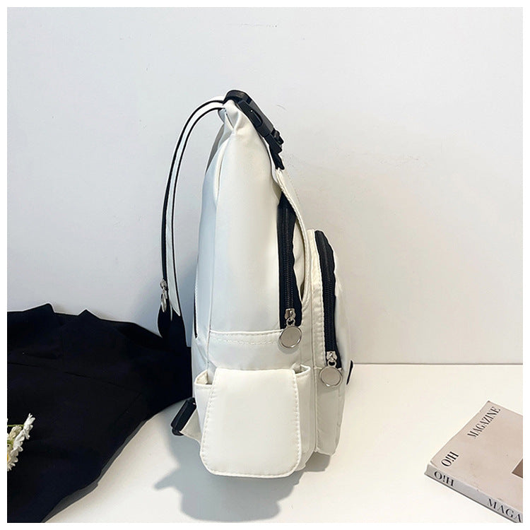 Oxford Cloth Fanny Pack For Women In Oval Shape, Stylish Chest And Waist Bag