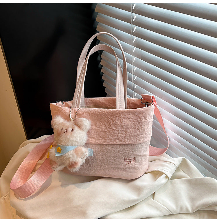Square Oxford Cloth Shoulder Bag For Women, Stylish And Durable Design