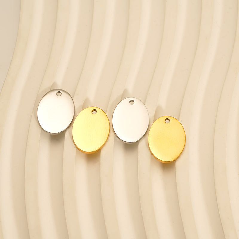 Golden Jewelry Accessories Made Of Durable Titanium Steel For Stylish And Long-Lasting Wear