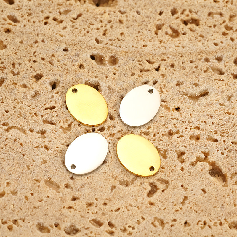 Golden Jewelry Accessories Made Of Durable Titanium Steel For Stylish And Long-Lasting Wear