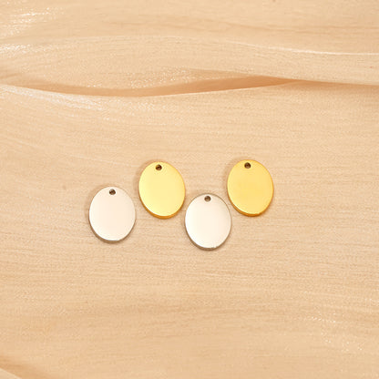 Golden Jewelry Accessories Made Of Durable Titanium Steel For Stylish And Long-Lasting Wear