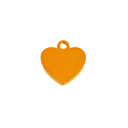 Heart Shape Jewelry Accessories In Steel Color, Stylish And Durable Design