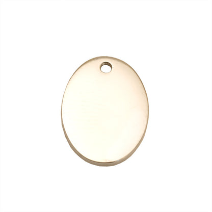 Golden Jewelry Accessories Made Of Durable Titanium Steel For Stylish And Long-Lasting Wear