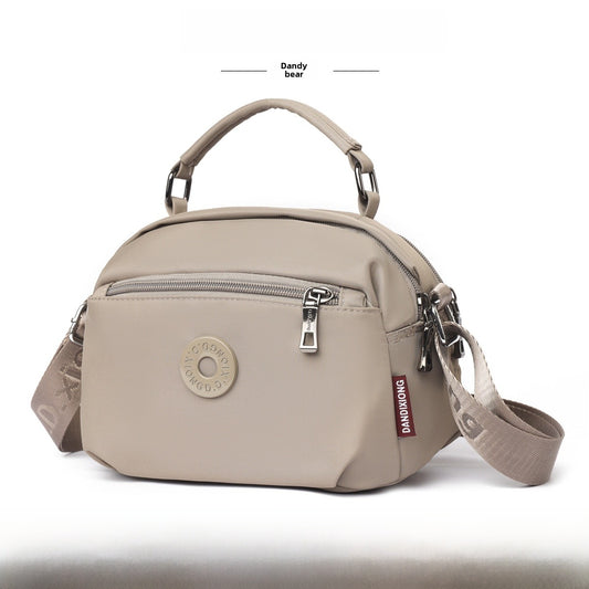 Square Oxford Cloth Shoulder Bag In Classic Design, Perfect For Everyday Use