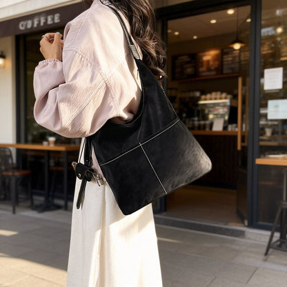 Square Flannel Tote Bag For Women, Stylish And Durable Shoulder Bag