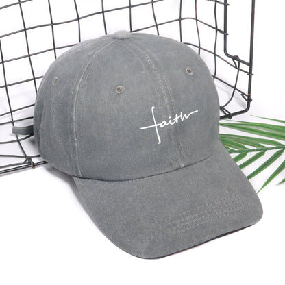 Wide Brim Baseball Cap With Printing Craft In Polyester Material, Available In Khaki For Spring & Summer