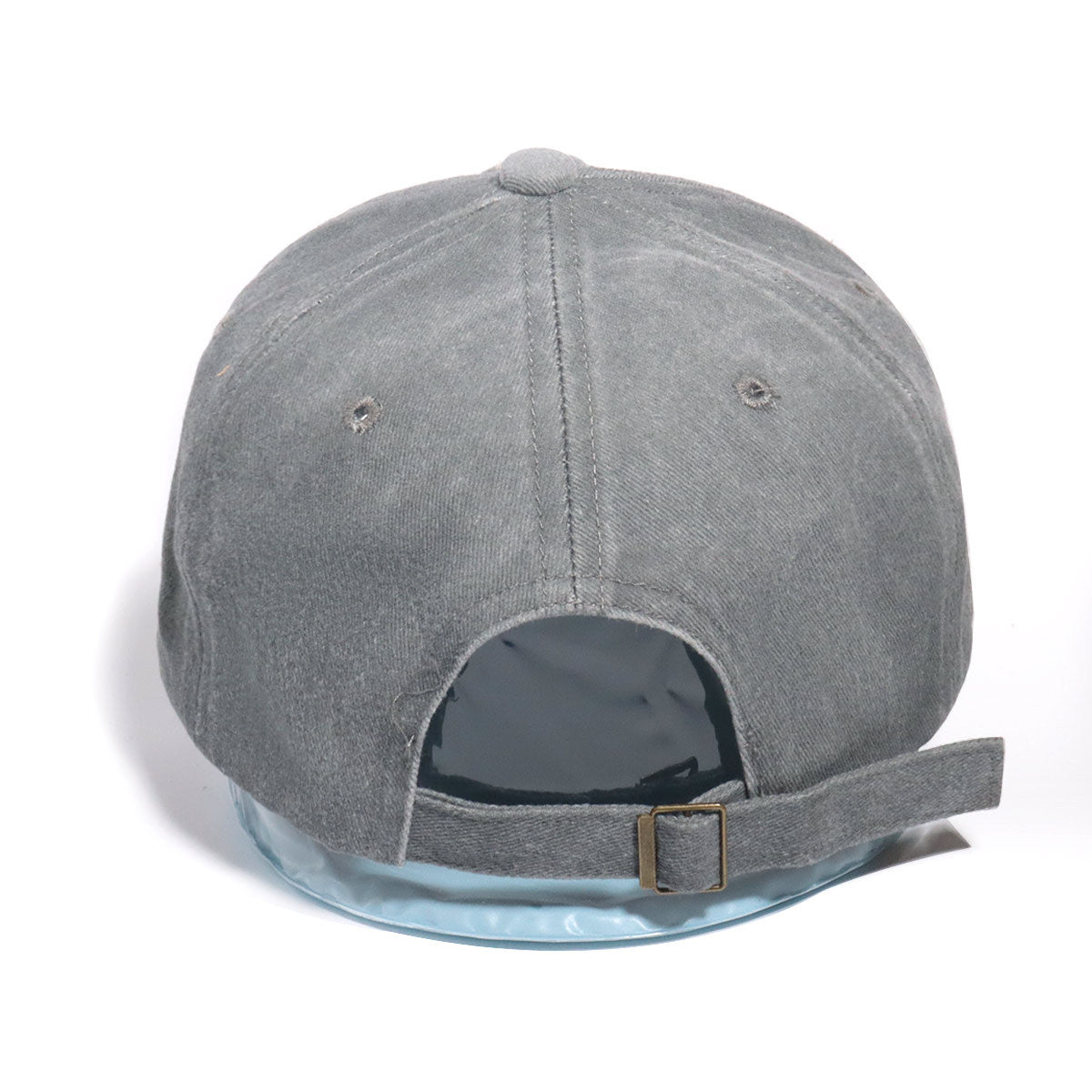 Wide Brim Baseball Cap With Printing Craft In Polyester Material, Available In Khaki For Spring & Summer