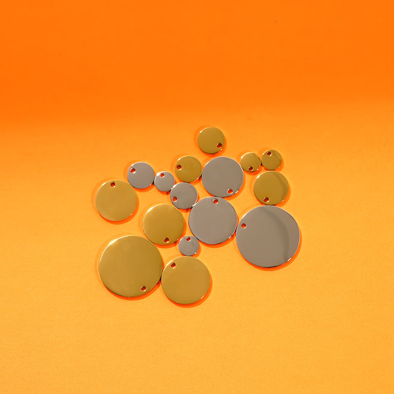 Steel Color Jewelry Accessories Featuring Elegant Circle Pattern For Stylish Wear