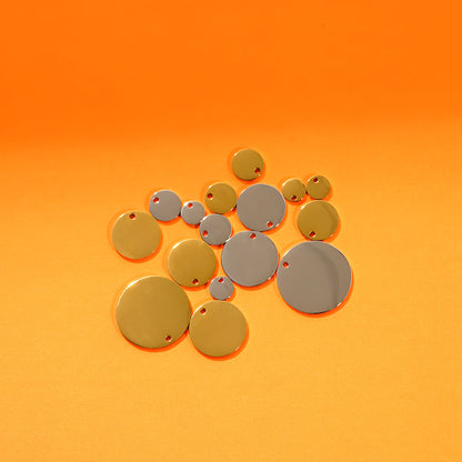 Steel Color Jewelry Accessories Featuring Elegant Circle Pattern For Stylish Wear