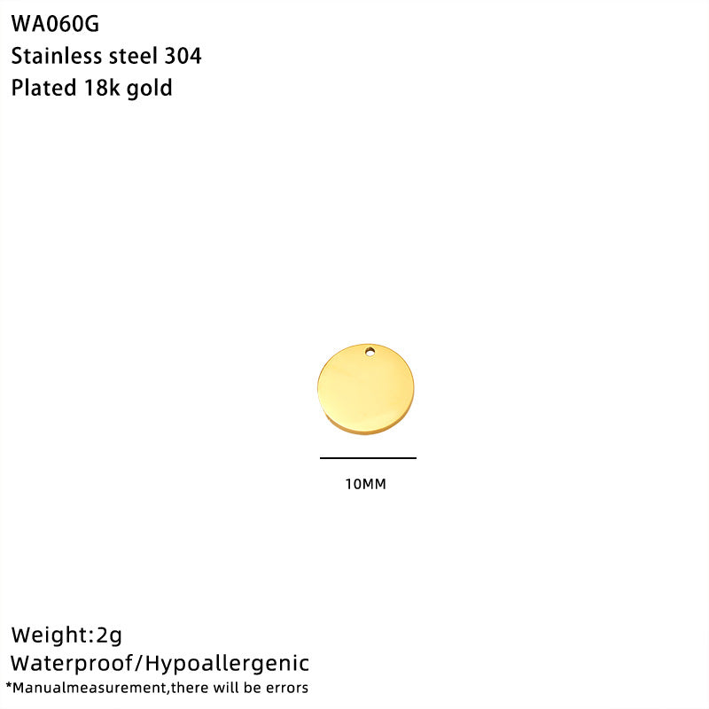 Steel Color Jewelry Accessories Featuring Elegant Circle Pattern For Stylish Wear