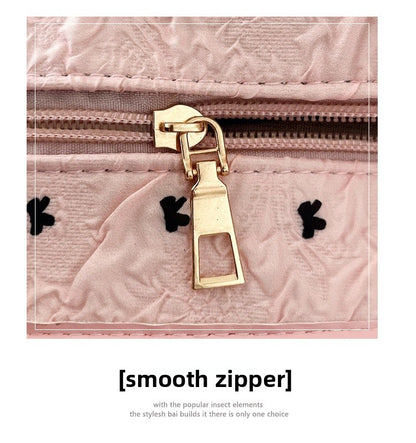 Polyester Bucket Shoulder Bag With Printing Pattern, Stylish And Durable Tote For Women