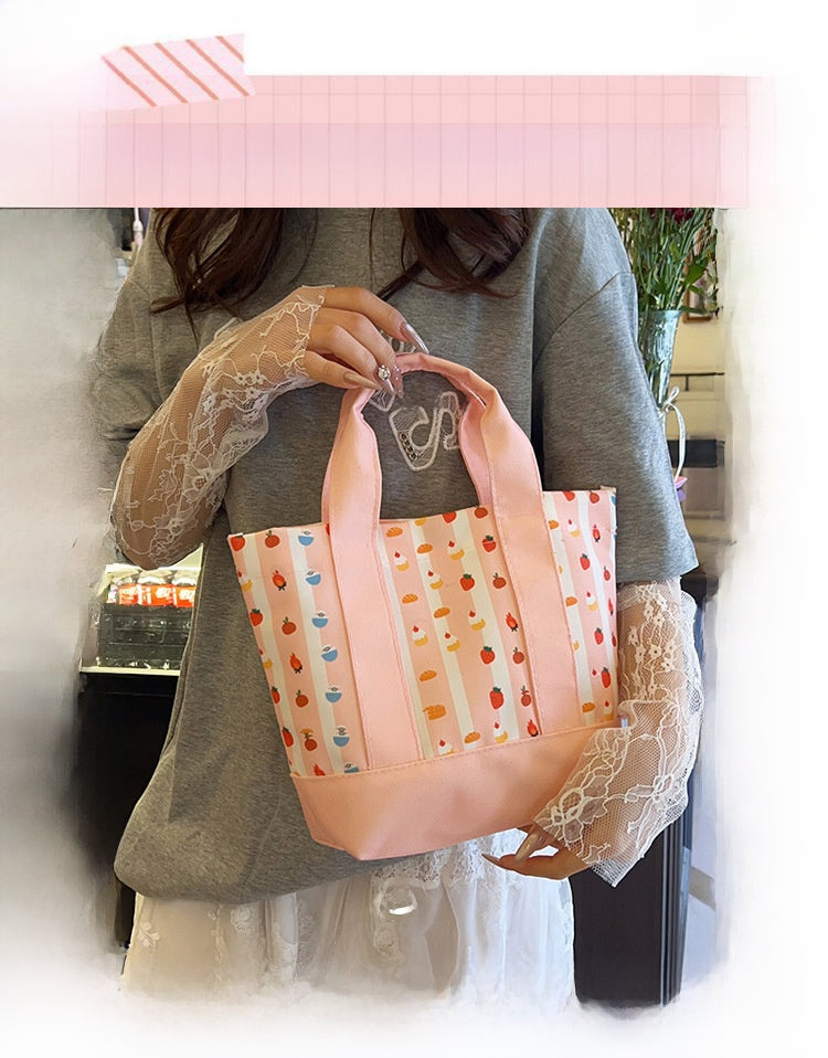Square Canvas Bag For Women, Stylish And Durable Tote In Classic Design