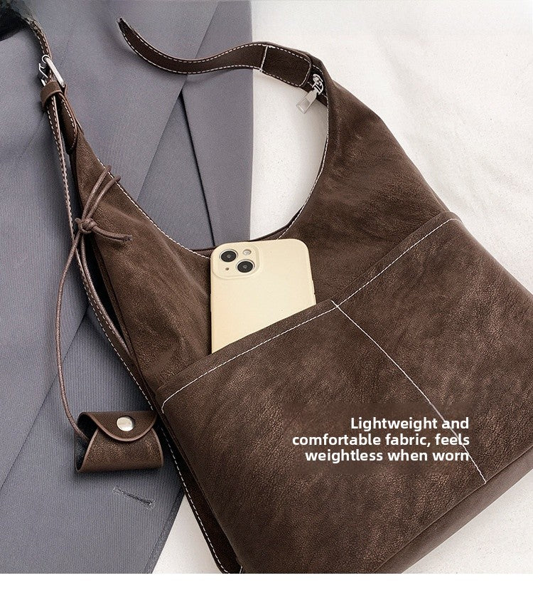 Square Flannel Tote Bag For Women, Stylish And Durable Shoulder Bag