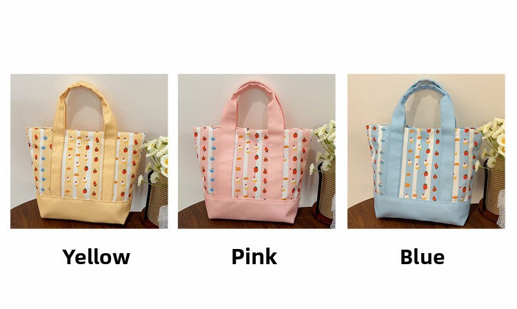 Square Canvas Bag For Women, Stylish And Durable Tote In Classic Design