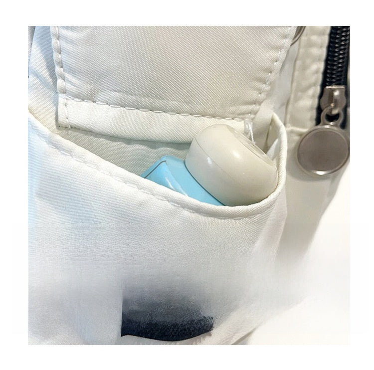 Oxford Cloth Fanny Pack For Women In Oval Shape, Stylish Chest And Waist Bag