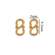 Gold - Small S Buckle