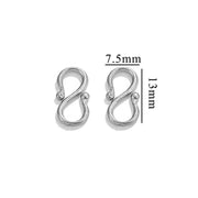 Silver - Large S Buckle