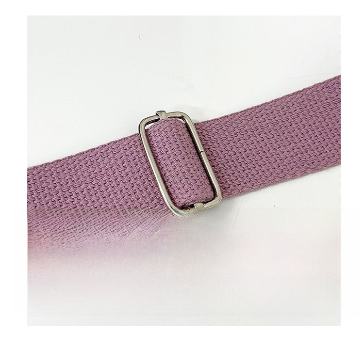 Square Canvas Crossbody Bag For Women Featuring Unique Printing Design