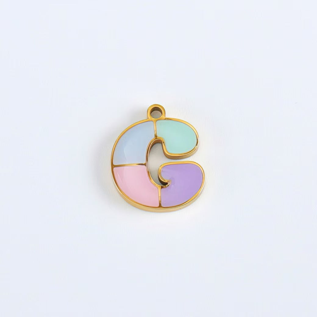 5 PCS/Package 304 Stainless Steel Chain With 18K Real Gold Plated PVD Coating, Sweet Style Unisex Jewelry Making