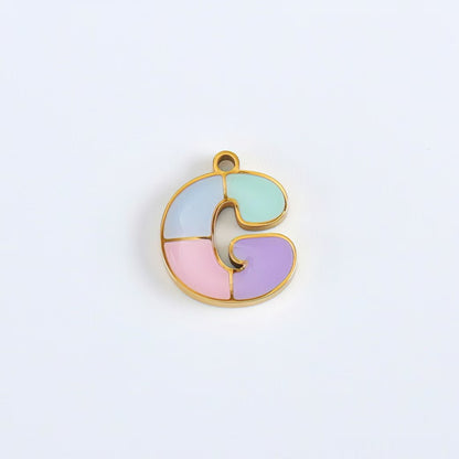 5 PCS/Package 304 Stainless Steel Chain With 18K Real Gold Plated PVD Coating, Sweet Style Unisex Jewelry Making