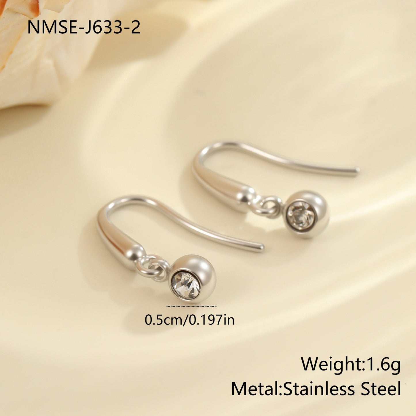 Geometric Earrings For Women Made Of 304 Stainless Steel Featuring Electroplated 18K Real Gold Plated Finish