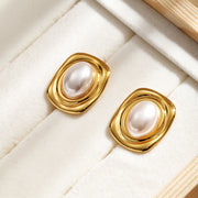 A Earrings (Approximate Size: 20.8×24.9; Pin Thickness: Approx. 0.8mm)