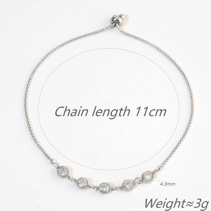 Luxurious Twist Necklace For Unisex Featuring Electroplated Titanium Steel With Zircon Inlay On Twisted Rope Chain