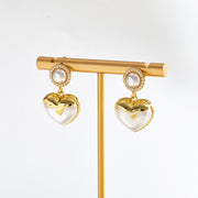 D Earrings (size Approx.: 17.6×27mm)