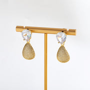 B Earrings (size Approx.: 13×30mm)
