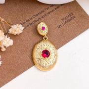 XL5735 Snowflake Vintage Pendant Gold