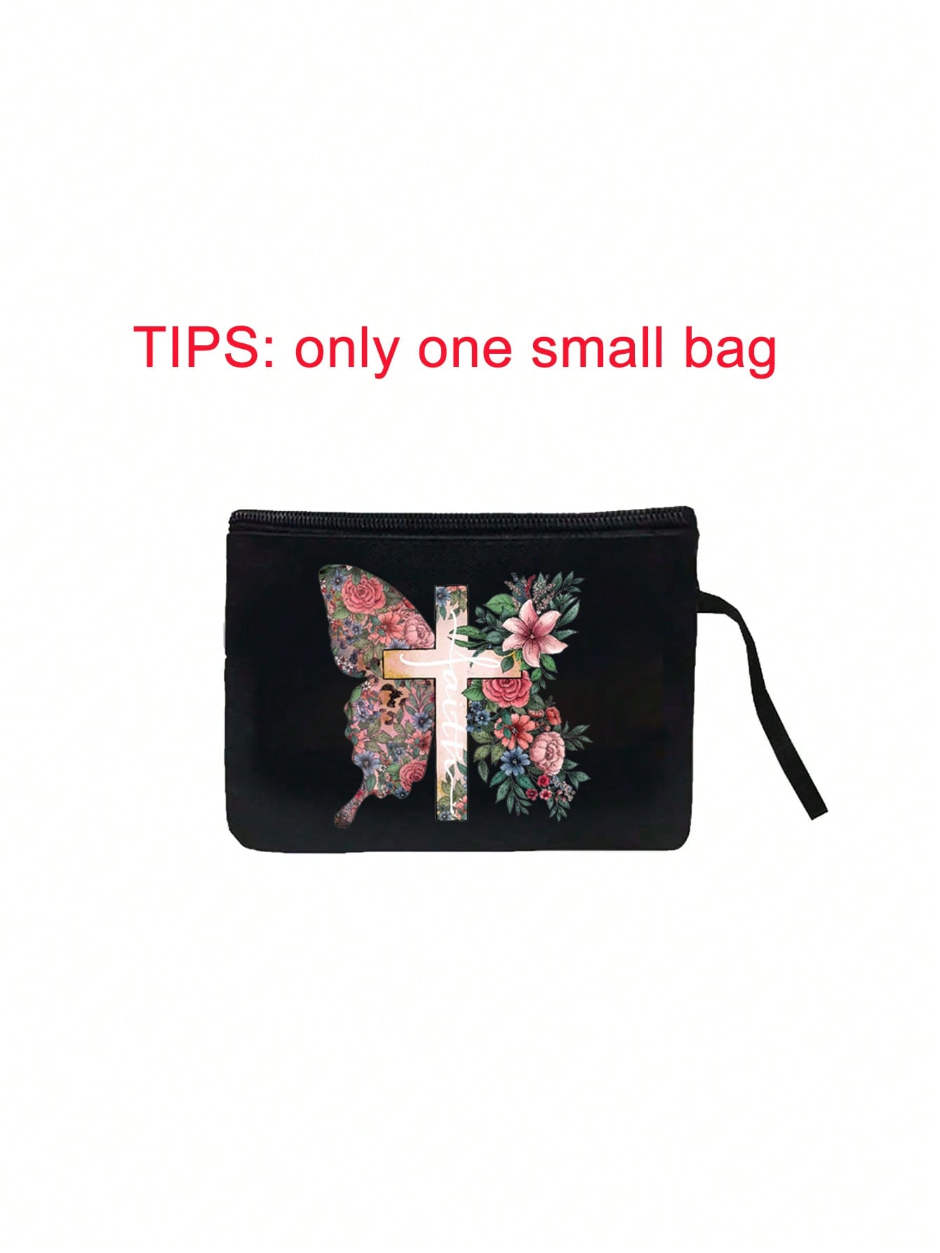Women’s Square Polyester Cross Cosmetic Bag With Top Handle, Suitable For All Seasons