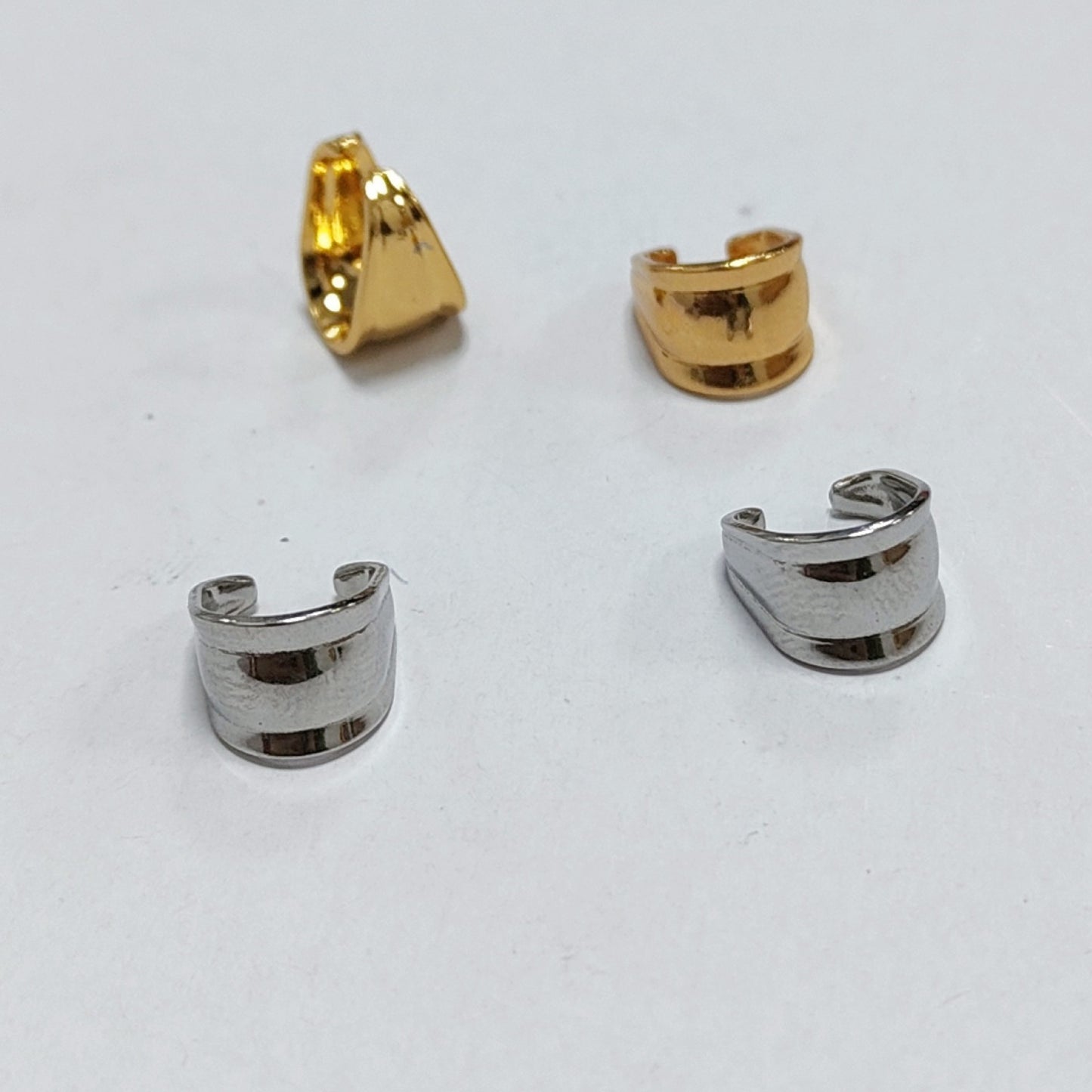 Original Design Metal Melon Seed Buckle With Electroplated Steel Color Finish Jewelry Accessory