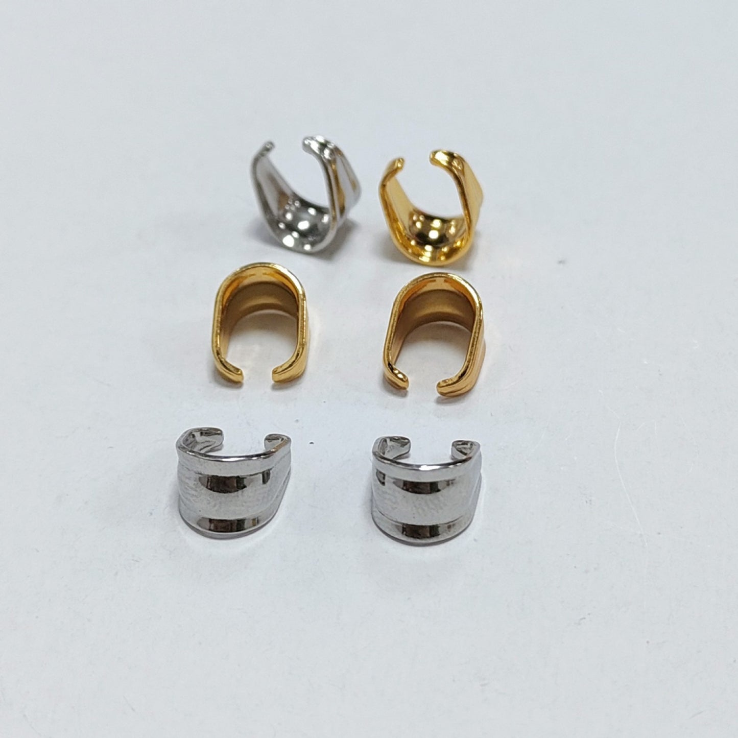Original Design Metal Melon Seed Buckle With Electroplated Steel Color Finish Jewelry Accessory