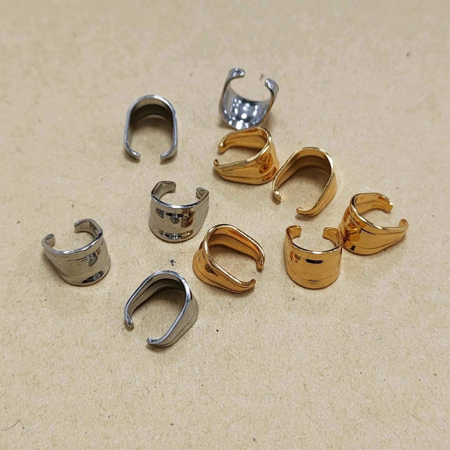 Original Design Metal Melon Seed Buckle With Electroplated Steel Color Finish Jewelry Accessory