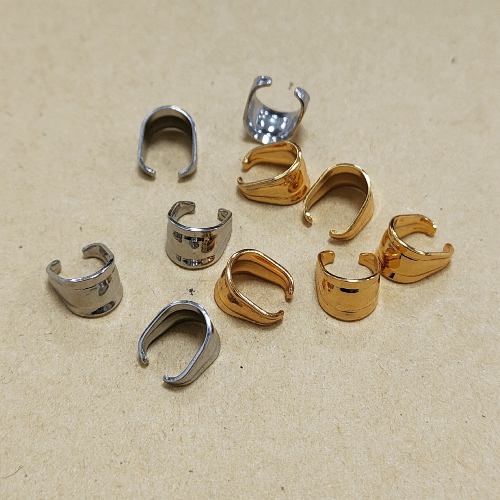 Original Design Metal Melon Seed Buckle With Electroplated Steel Color Finish Jewelry Accessory