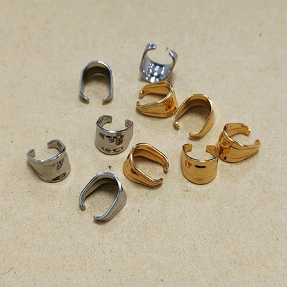 Original Design Metal Melon Seed Buckle With Electroplated Steel Color Finish Jewelry Accessory