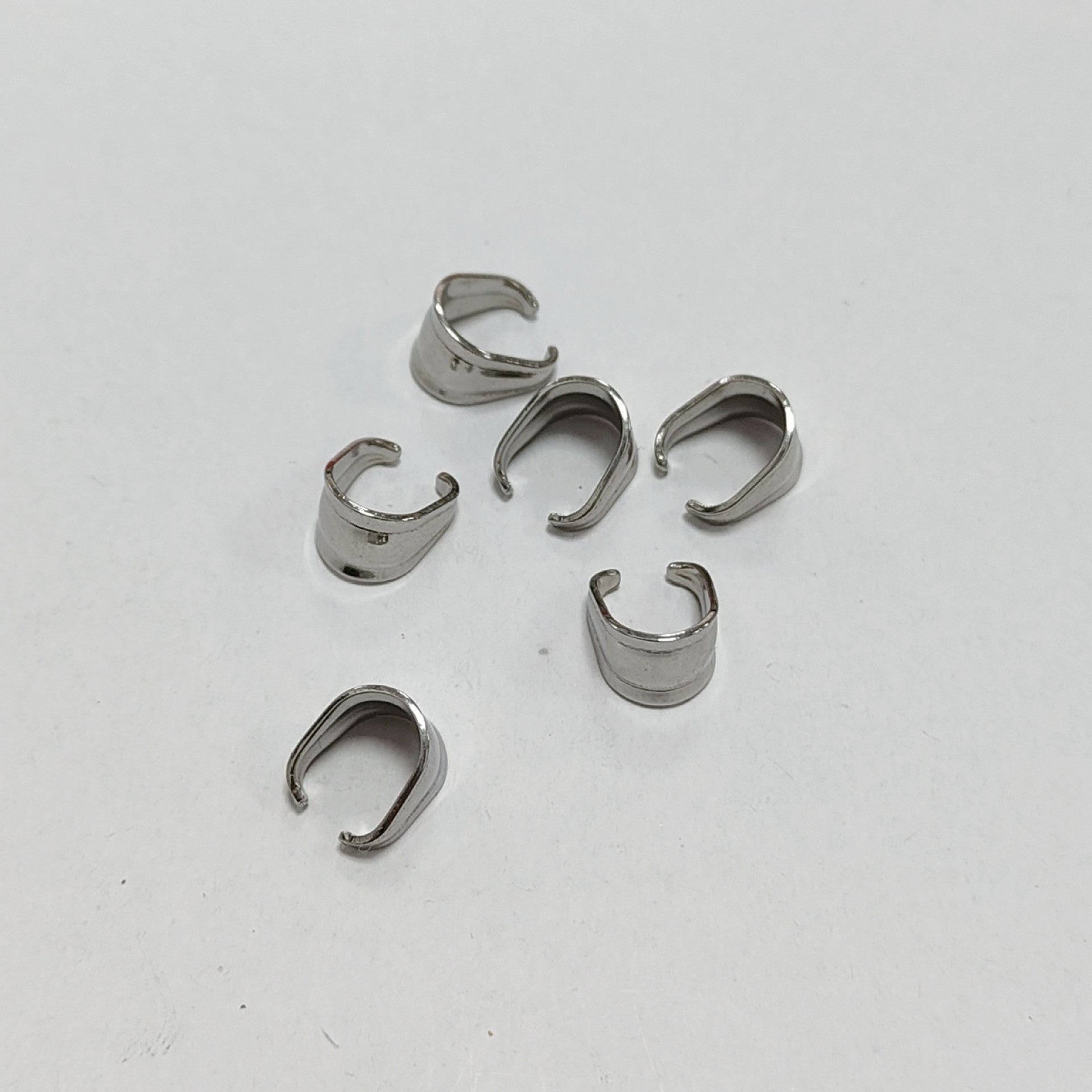 Original Design Metal Melon Seed Buckle With Electroplated Steel Color Finish Jewelry Accessory