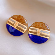 35#Silver Needle - Gold - Coffee Color - Blue