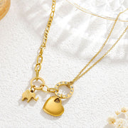 X1354 Loving Elephant Gold