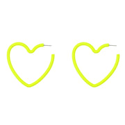0001 Fluorescent Yellow + Silver Needle