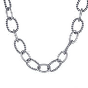 Single Necklace in Matte Gold
