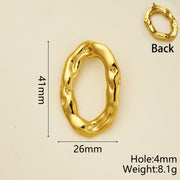 Irregular Hollow Pendant (1 Piece/package)