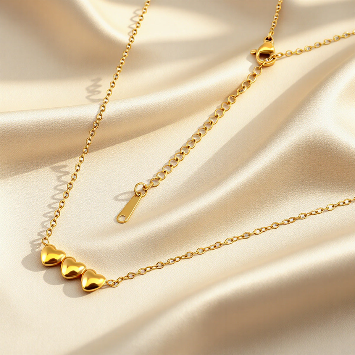 Geometric Necklace For Women In New Style, Made Of 304 Stainless Steel With Cable Chain