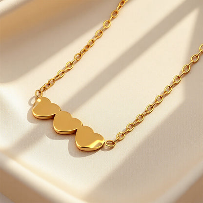 Geometric Necklace For Women In New Style, Made Of 304 Stainless Steel With Cable Chain