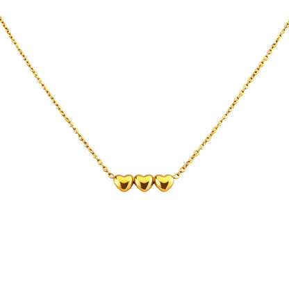 Geometric Necklace For Women In New Style, Made Of 304 Stainless Steel With Cable Chain