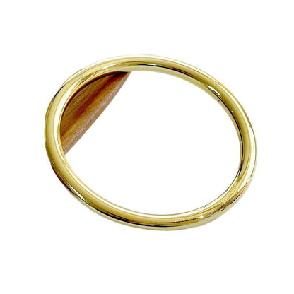 Handmade Round Resin Bangle For Women Featuring Golden Sequins Inlay